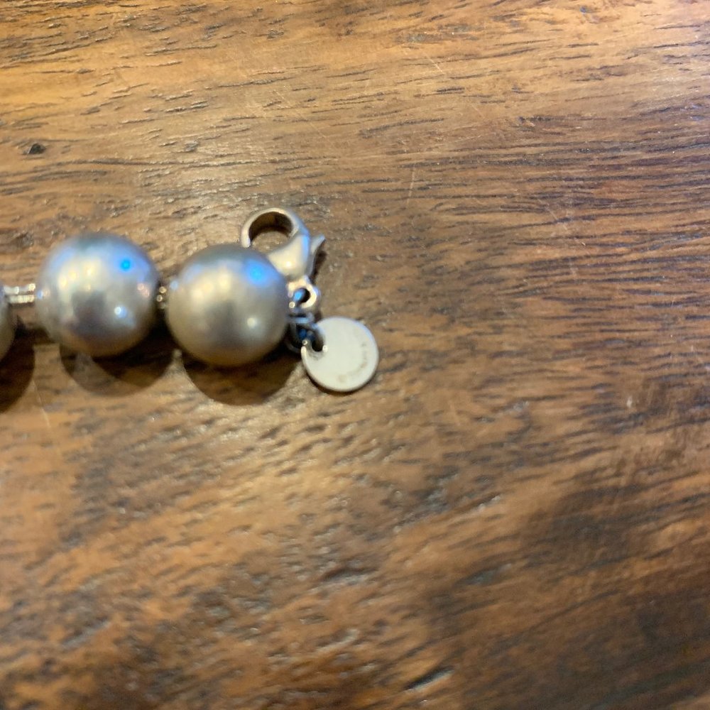 Tiffany & Co. Sterling Silver Bead Bracelet